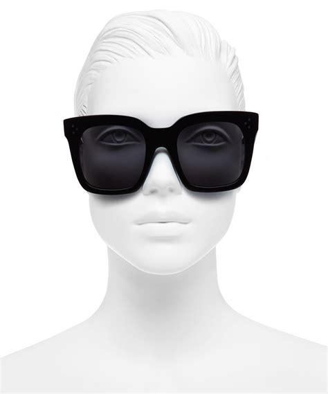 celine tilda square oversized sunglasses|WOMEN'S LUXURY BLACK SQUARE SUNGLASSES .